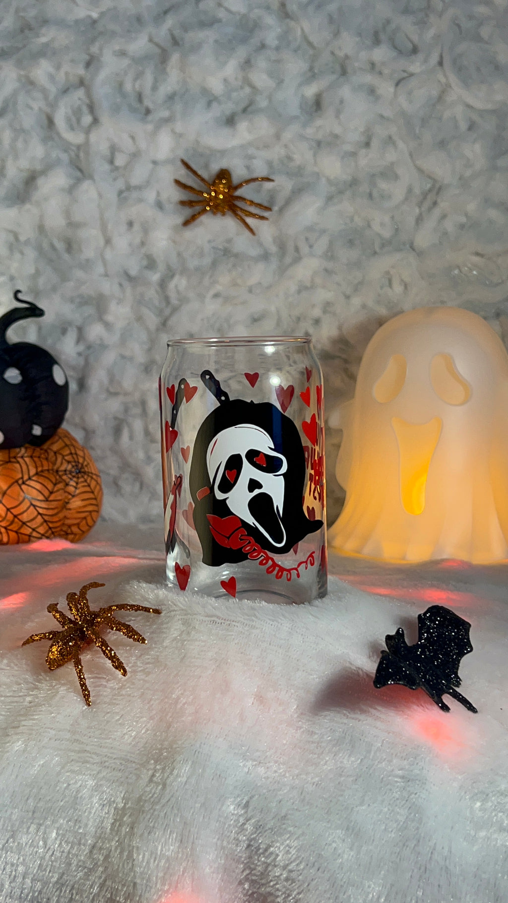 Ghostface ‘Scream’ No You Hang Up Coffee Glass - HPK Personalized Products