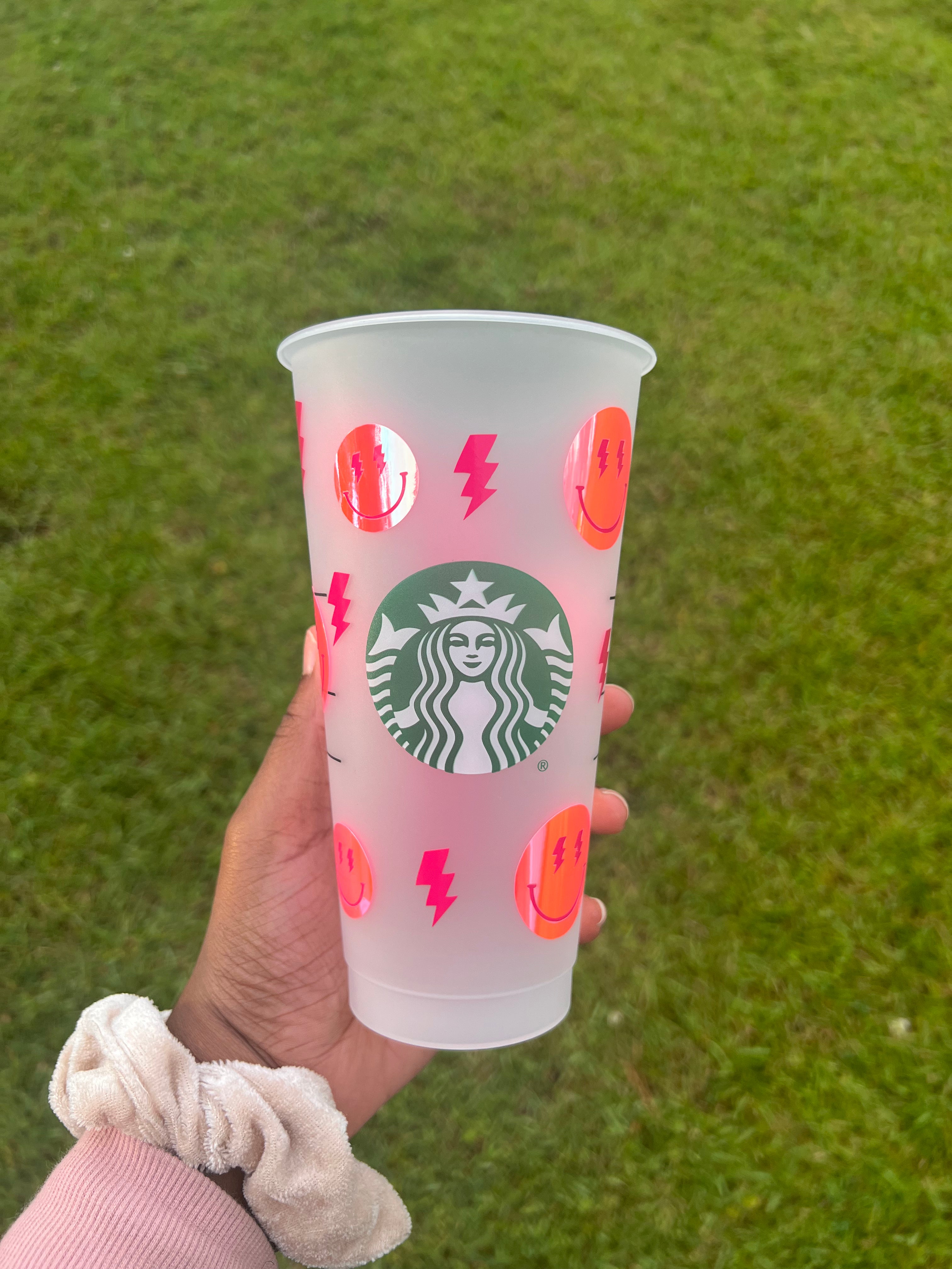 Preppy Turtle and Coral Starbucks Cold Cup Preppy Cup Turtle and Coral  Preppy Turtles Reusable Cup 