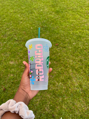 SpongeBob and Patrick Starbucks Cup - HPK Personalized Products