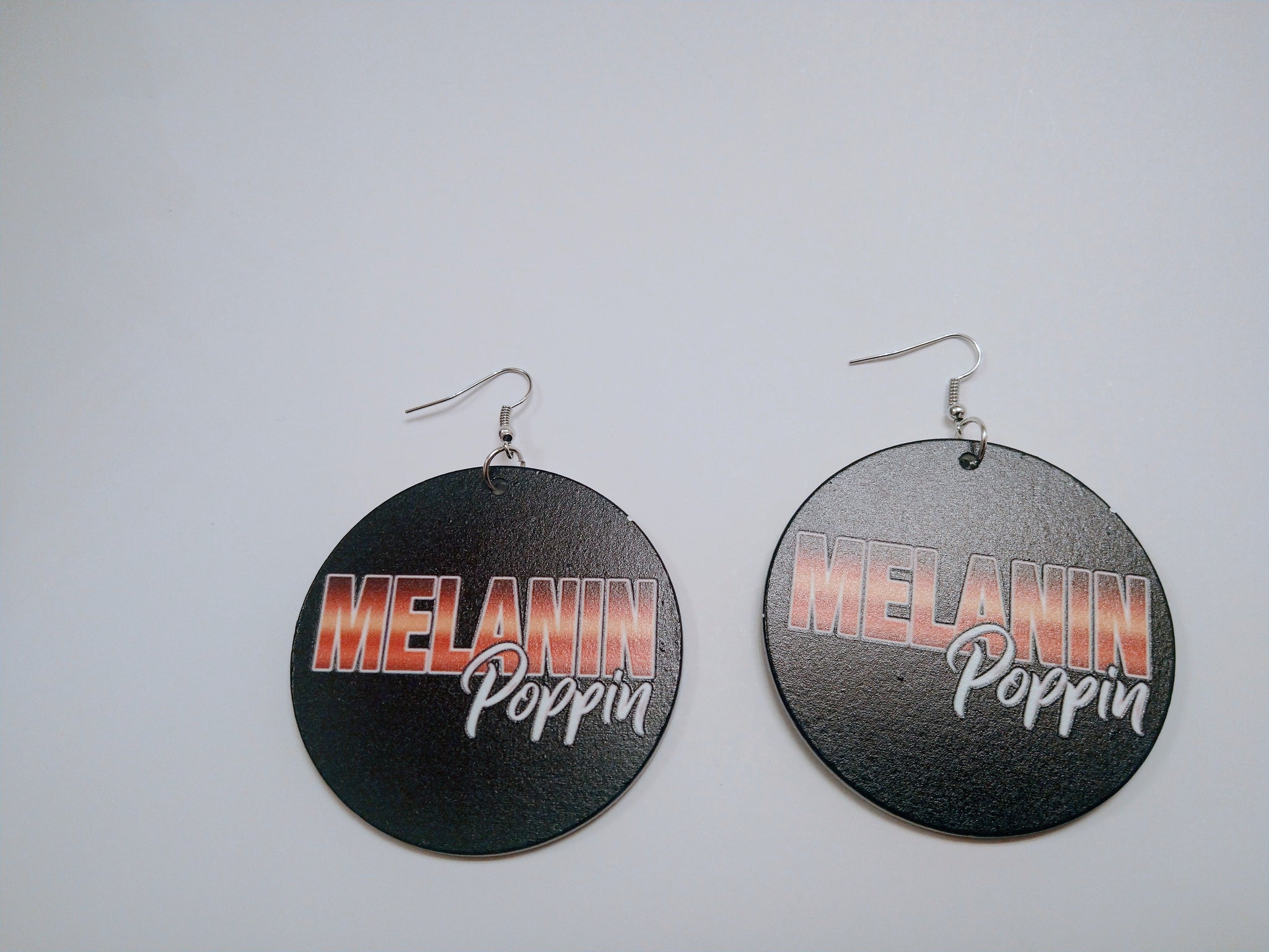 Handmade hook"MELANIN Poppin" earrings - HPK Personalized Products and more
