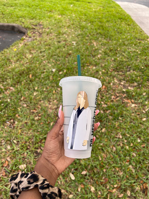 Meredith Grey: Grey’s Anatomy Inspired Starbucks Cup - HPK Personalized Products and more