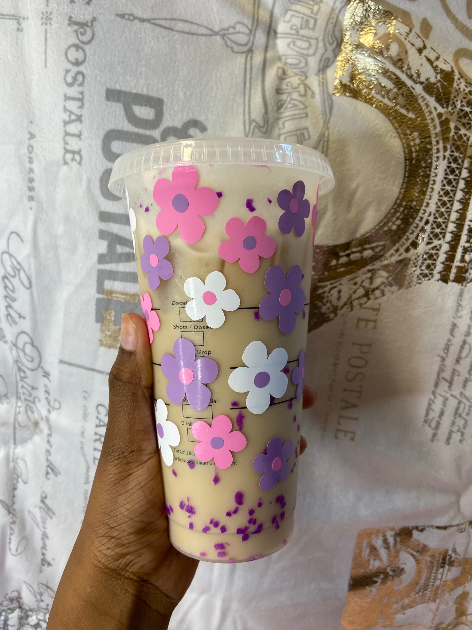 Color Changing Starbucks Summer Flower Cups - HPK Personalized Products and more
