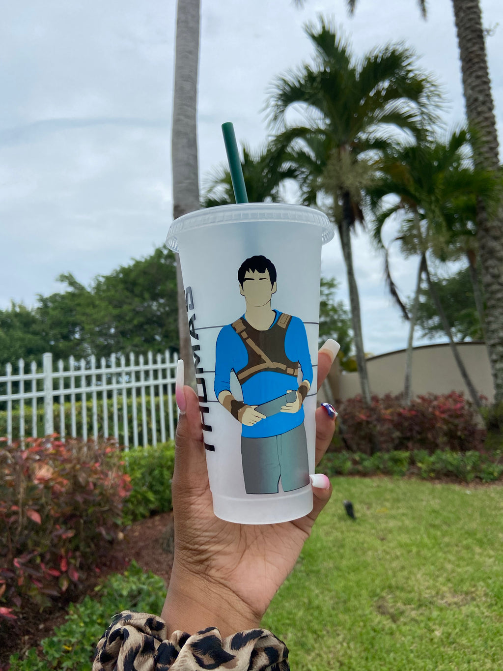 Thomas The Maze Runner Starbucks Cold Cup - HPK Personalized Products and more