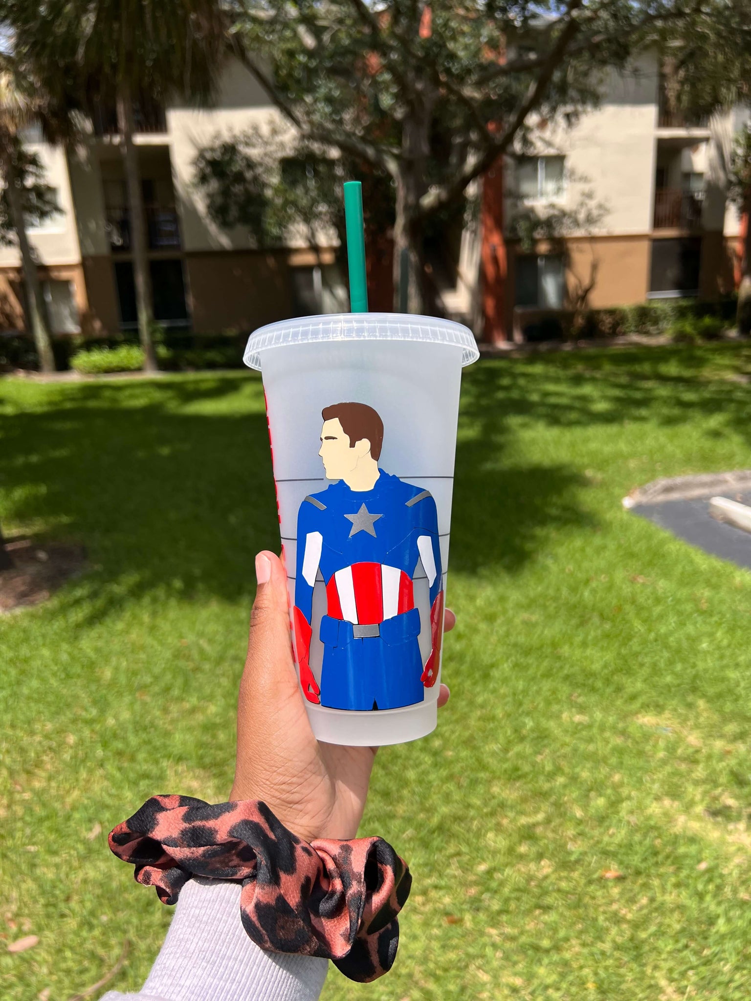 Captain America Bundle | Steve Rogers | Chris Evans | Starbucks Cup + Plush + Stickers | Marvel Avengers - HPK Personalized Products and more
