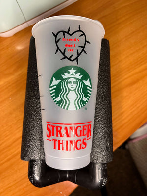Stranger Things Mike Wheeler Inspired Starbucks Cup - HPK Personalized Products and more
