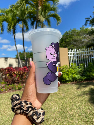 Best Friend Bear Care Bear Starbucks Cold Cup - HPK Personalized Products and more