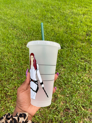 Black Widow Starbucks Cup - HPK Personalized Products and more