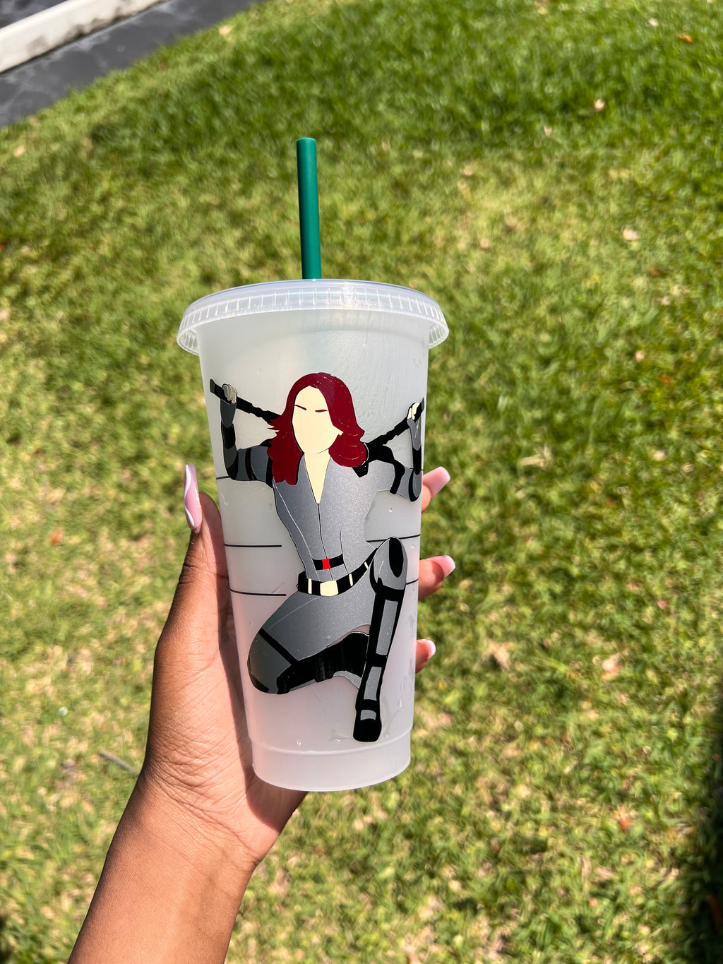 Natasha Romanoff Black Widow Starbucks Cup 2 - HPK Personalized Products and more