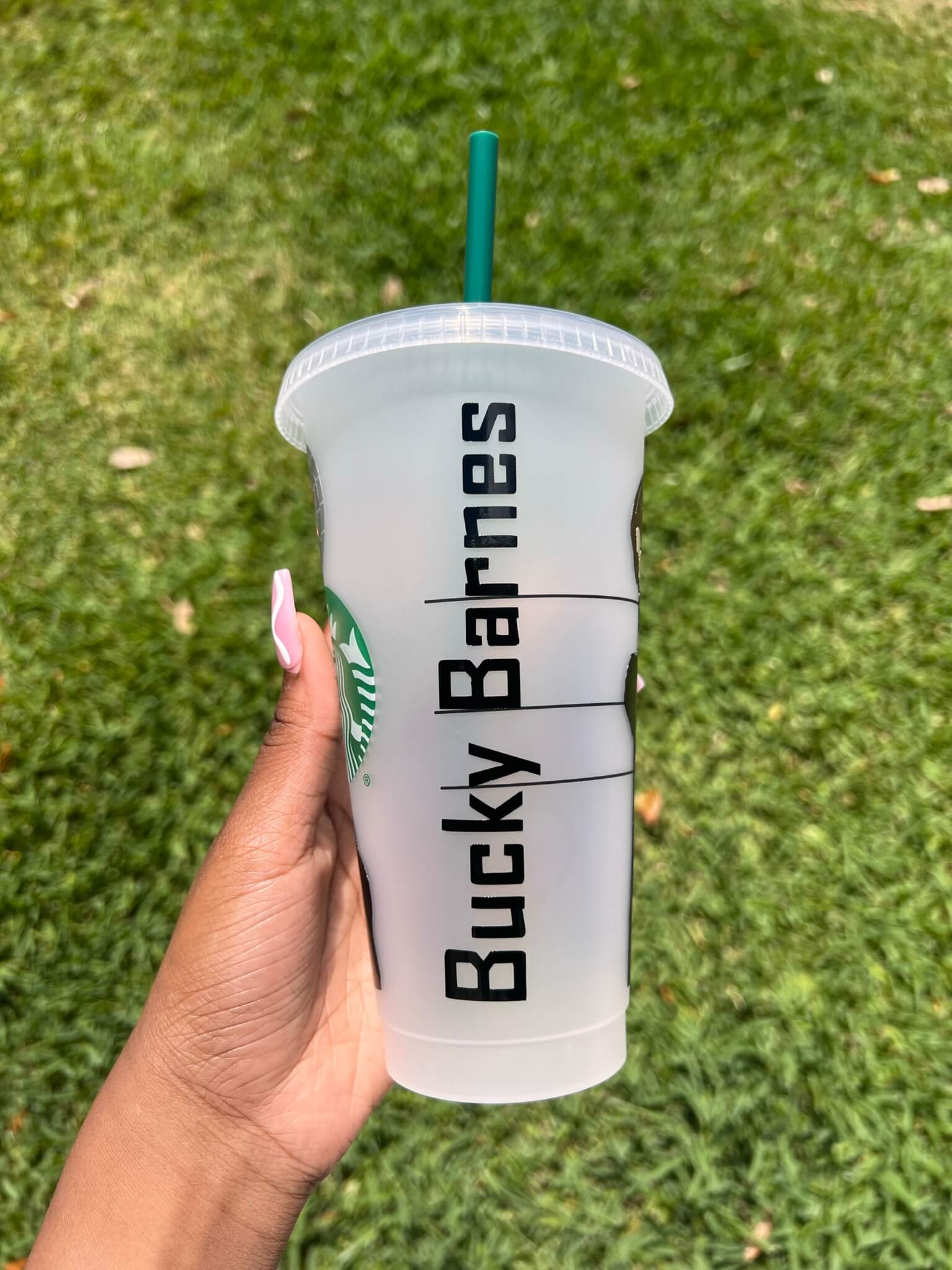 Bucky Barnes Winter Soldier Inspired Starbucks Cup - HPK Personalized Products and more