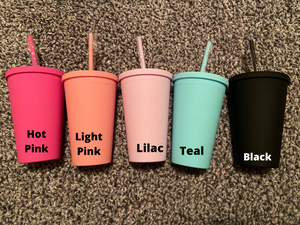 Holographic Butterfly Matte Tumbler - HPK Personalized Products and more