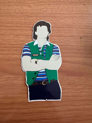 Layered Steve Harrington Stranger Thing Decal - HPK Personalized Products and more