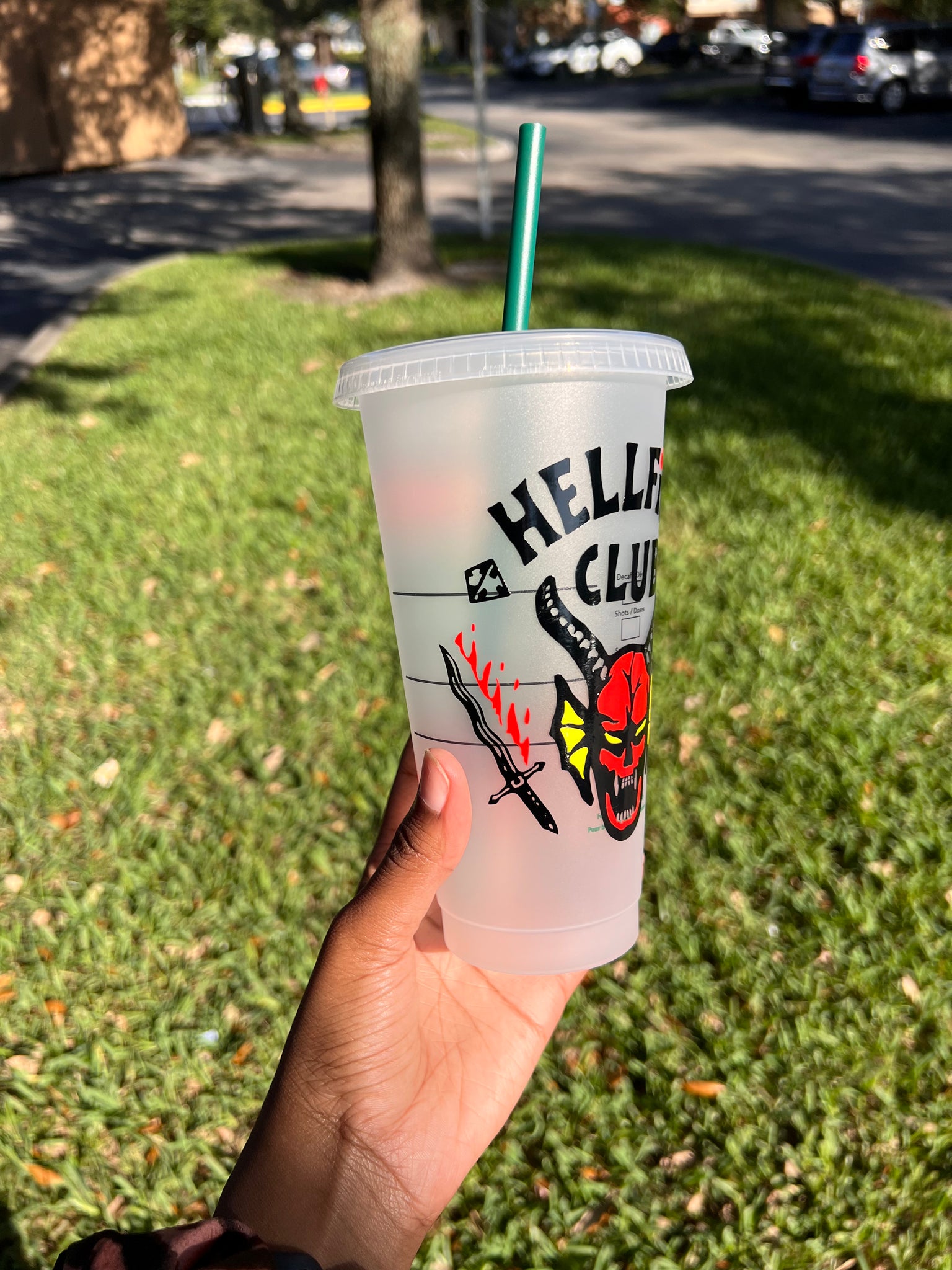 Hellfire Club Stranger Things Starbucks Cup - HPK Personalized Products and more