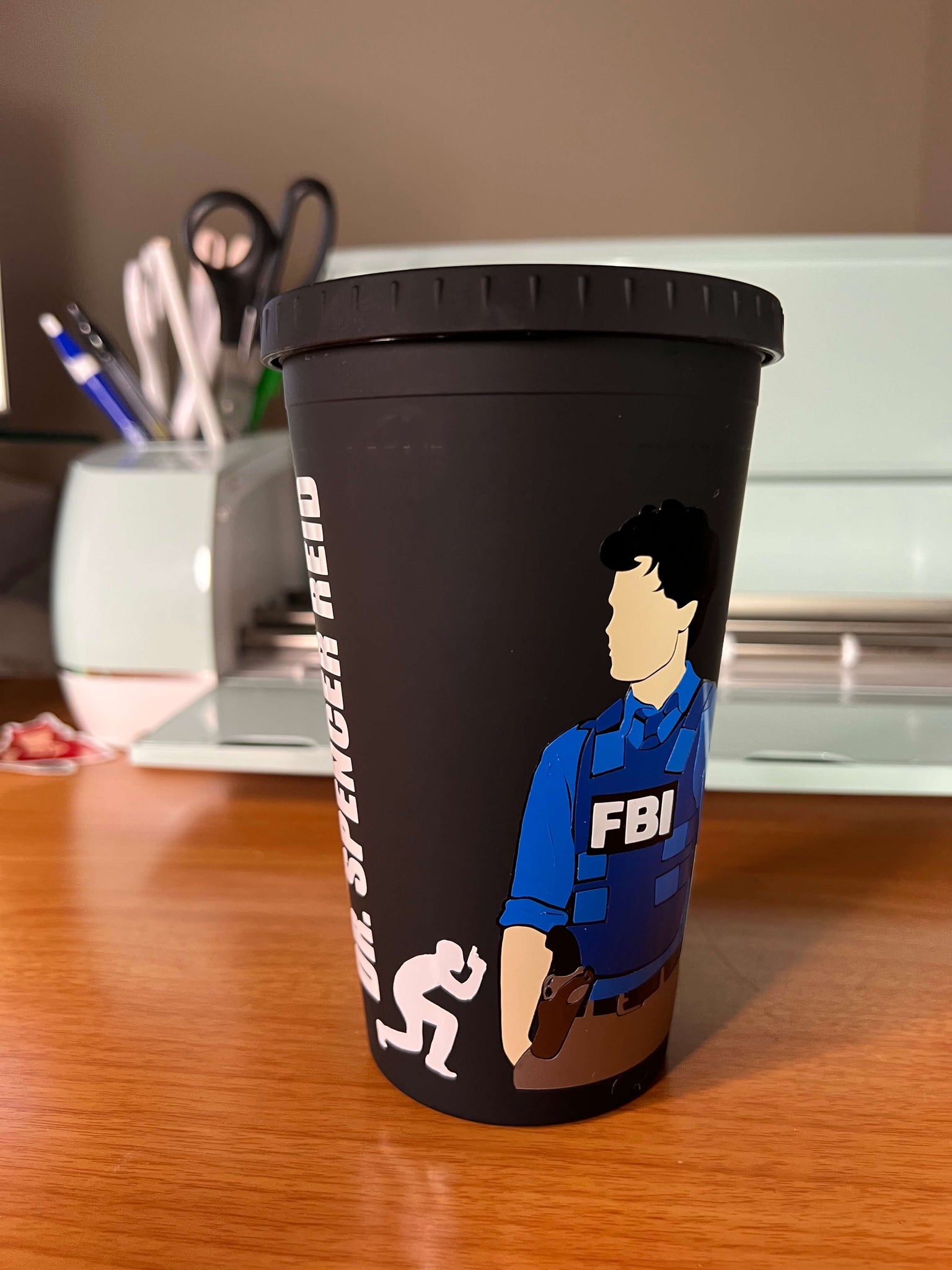 Spencer Reid Criminal Minds Matte Tumbler - HPK Personalized Products and more