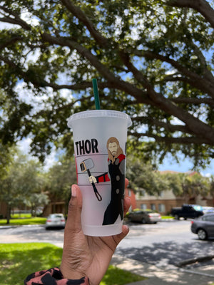 Thor Odinson Starbucks Cup - HPK Personalized Products and more