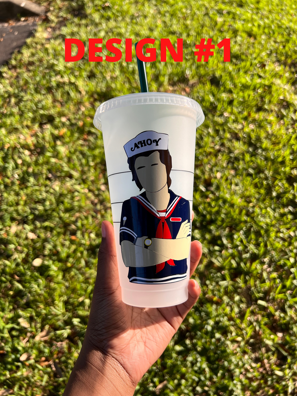 Steve Harrington 2 Stranger Things Starbucks Cup - HPK Personalized Products and more