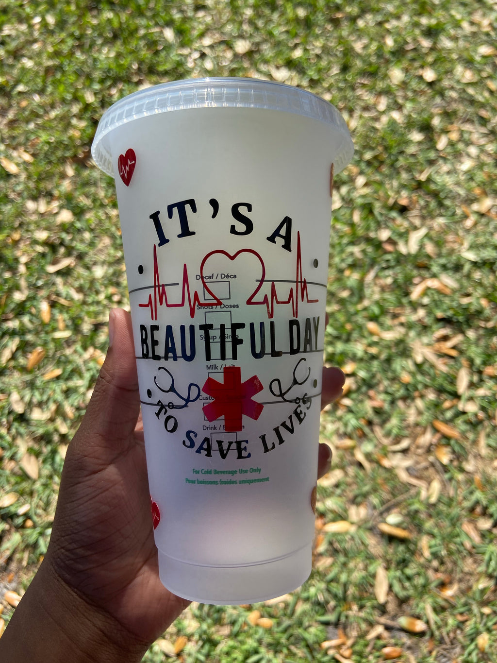 Grey’s Anatomy Inspired Cold Cup - HPK Personalized Products and more