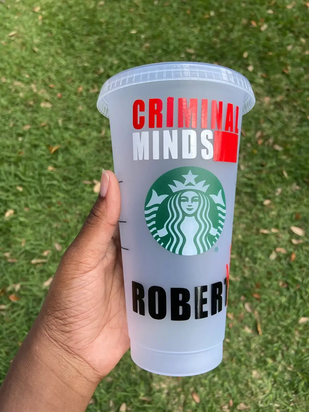 Derek Morgan Criminal Minds inspired Starbucks Cup - HPK Personalized Products and more