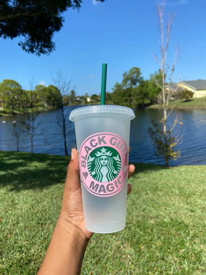 Black Girl Magic Cold Cup - HPK Personalized Products and more