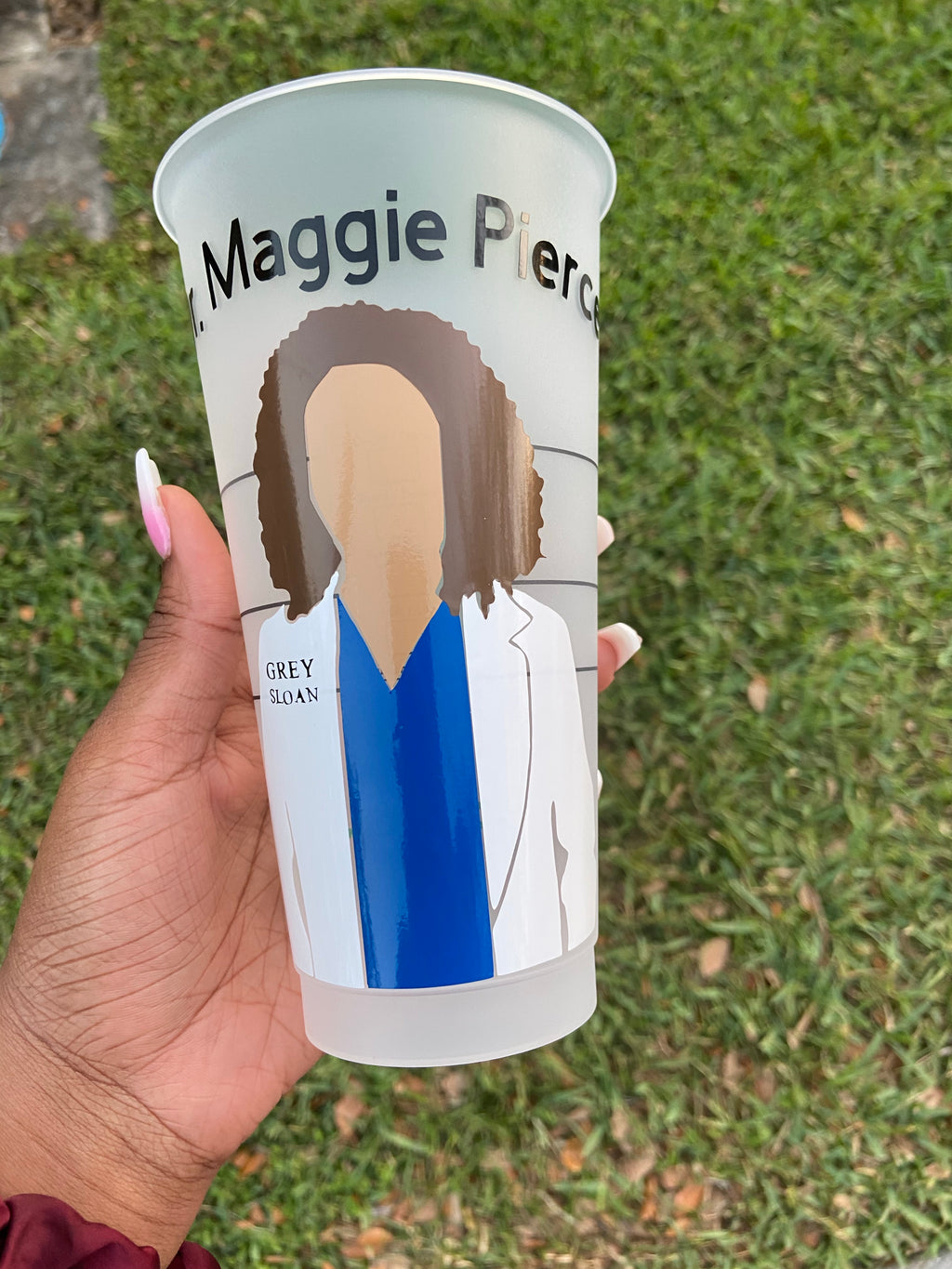 Grey’s Anatomy: Maggie Pierce Cold Cup - HPK Personalized Products and more