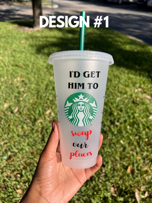 Billy Hargrove Stranger Things Starbucks Cup - HPK Personalized Products and more